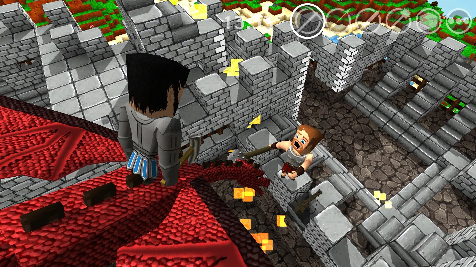 Изображение игры: Castle Crafter