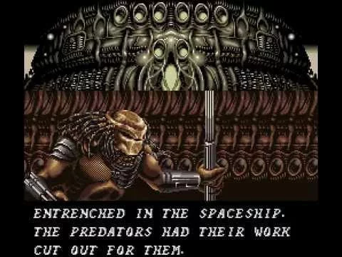 Изображение игры: Alien vs Predator (SNES)