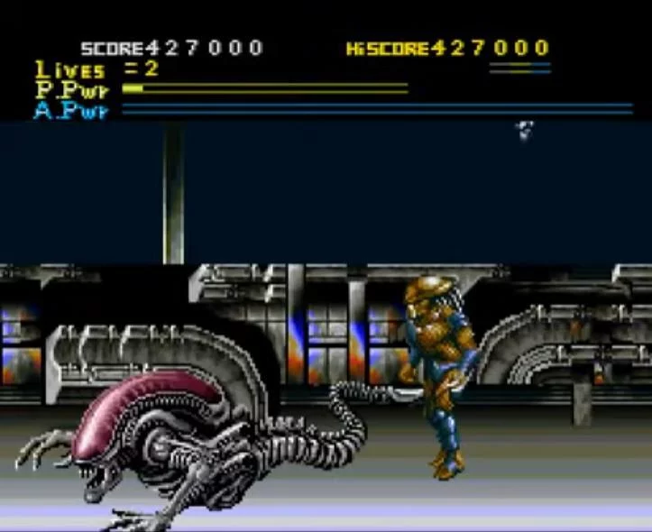 Изображение игры: Alien vs Predator (SNES)