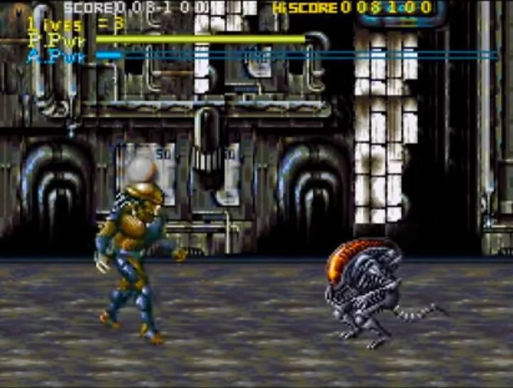 Изображение игры: Alien vs Predator (SNES)