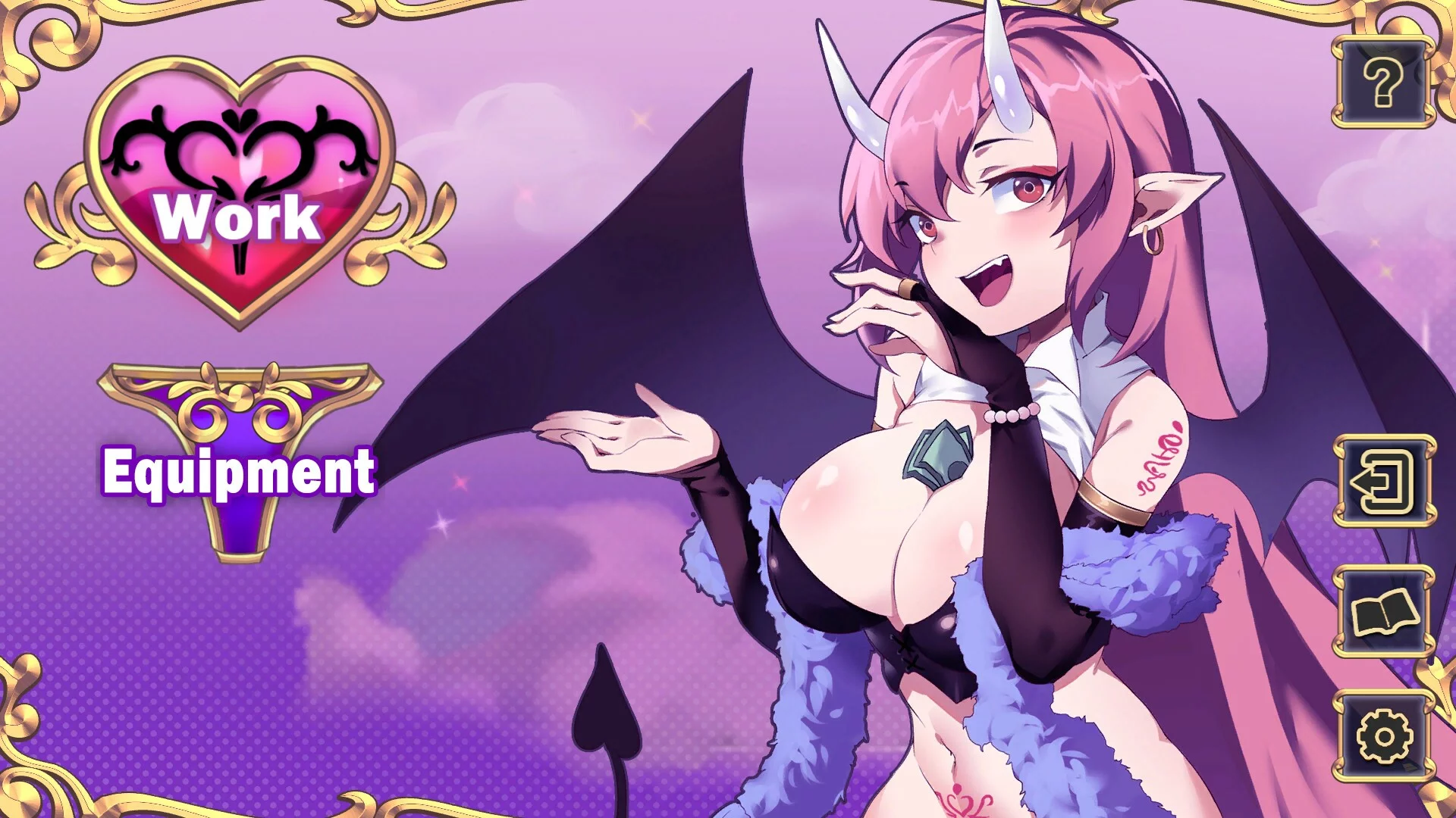 Изображение игры: Get To Work, Succubus-Chan!