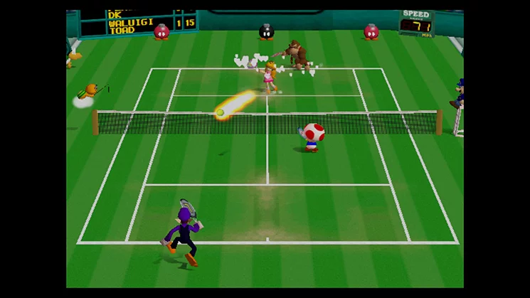 Изображение игры: Mario Tennis