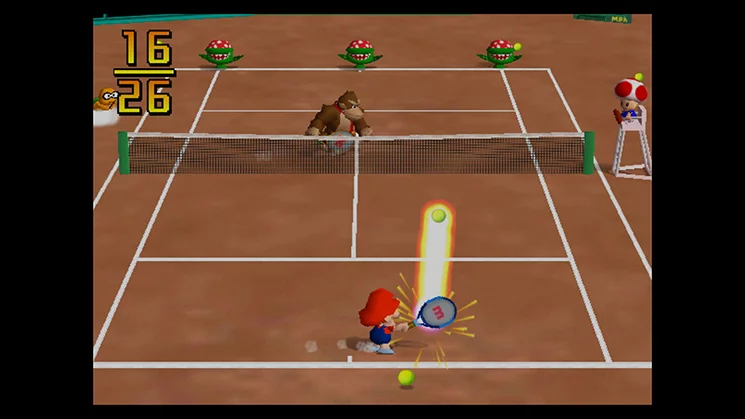 Изображение игры: Mario Tennis