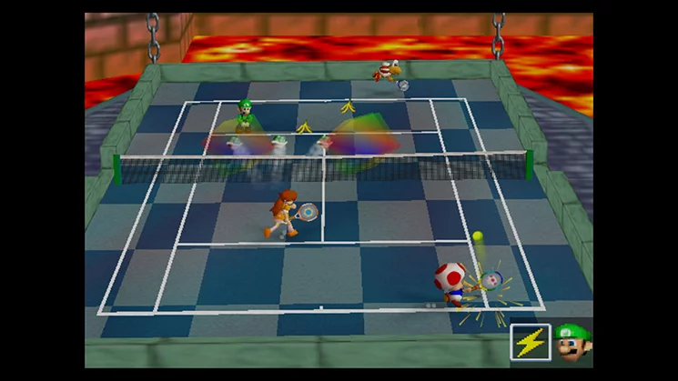 Изображение игры: Mario Tennis