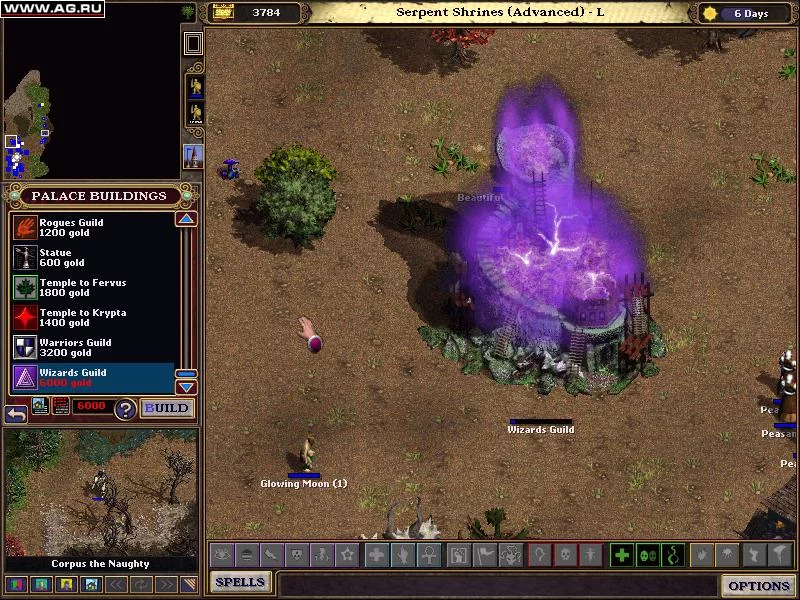 Изображение игры: Majesty: The Fantasy Kingdom Sim (2000)