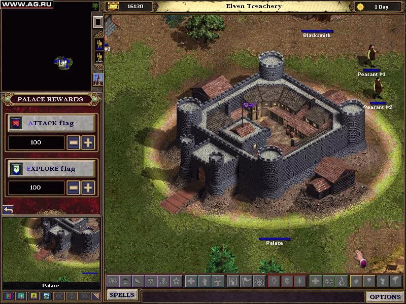 Изображение игры: Majesty: The Fantasy Kingdom Sim (2000)
