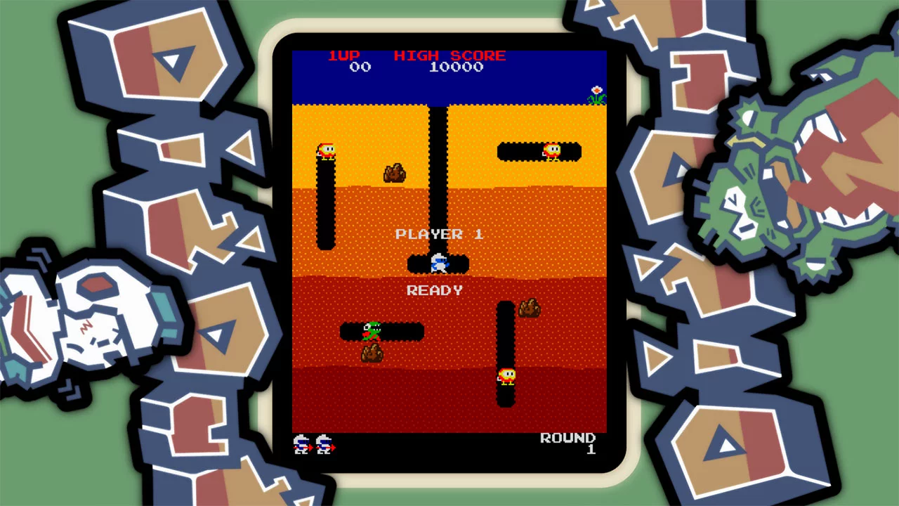 Изображение игры: ARCADE GAME SERIES: DIG DUG