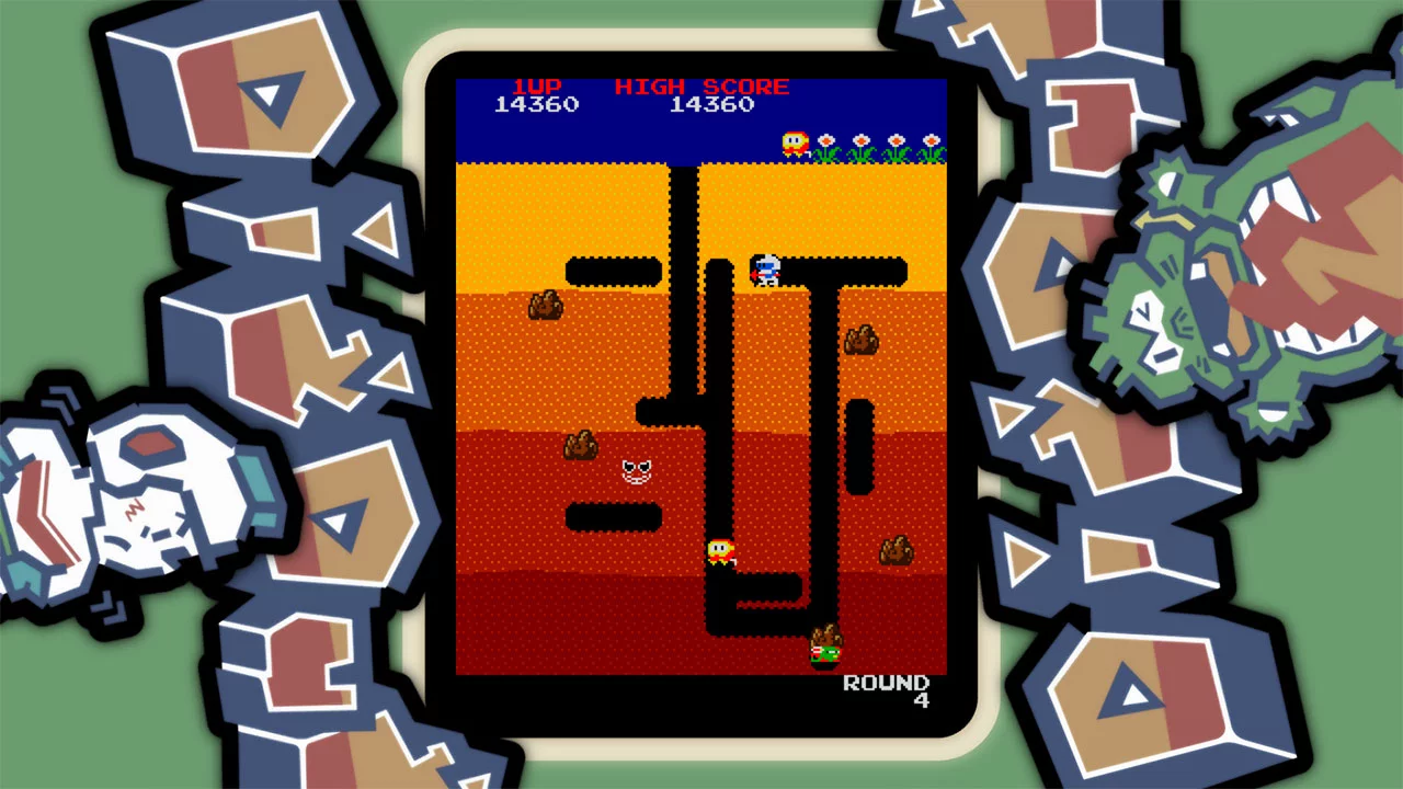 Изображение игры: ARCADE GAME SERIES: DIG DUG