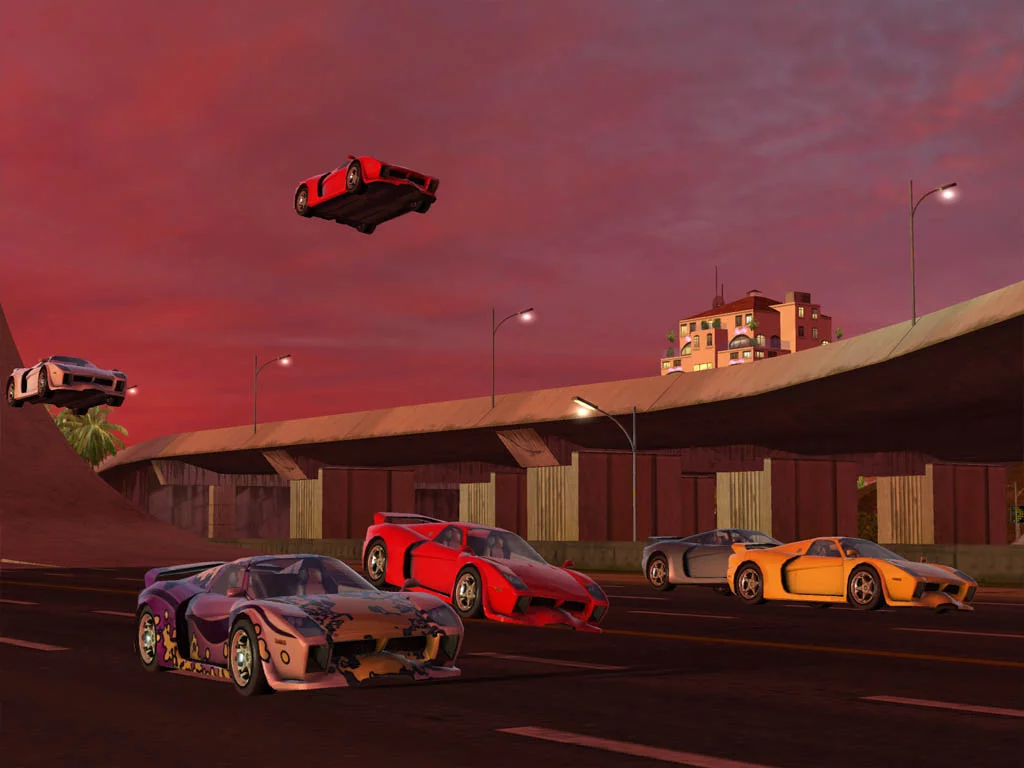 Изображение игры: TrackMania Sunrise