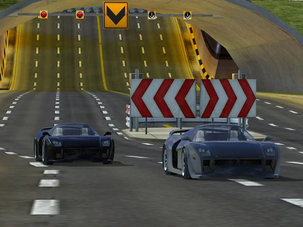 Изображение игры: TrackMania Sunrise
