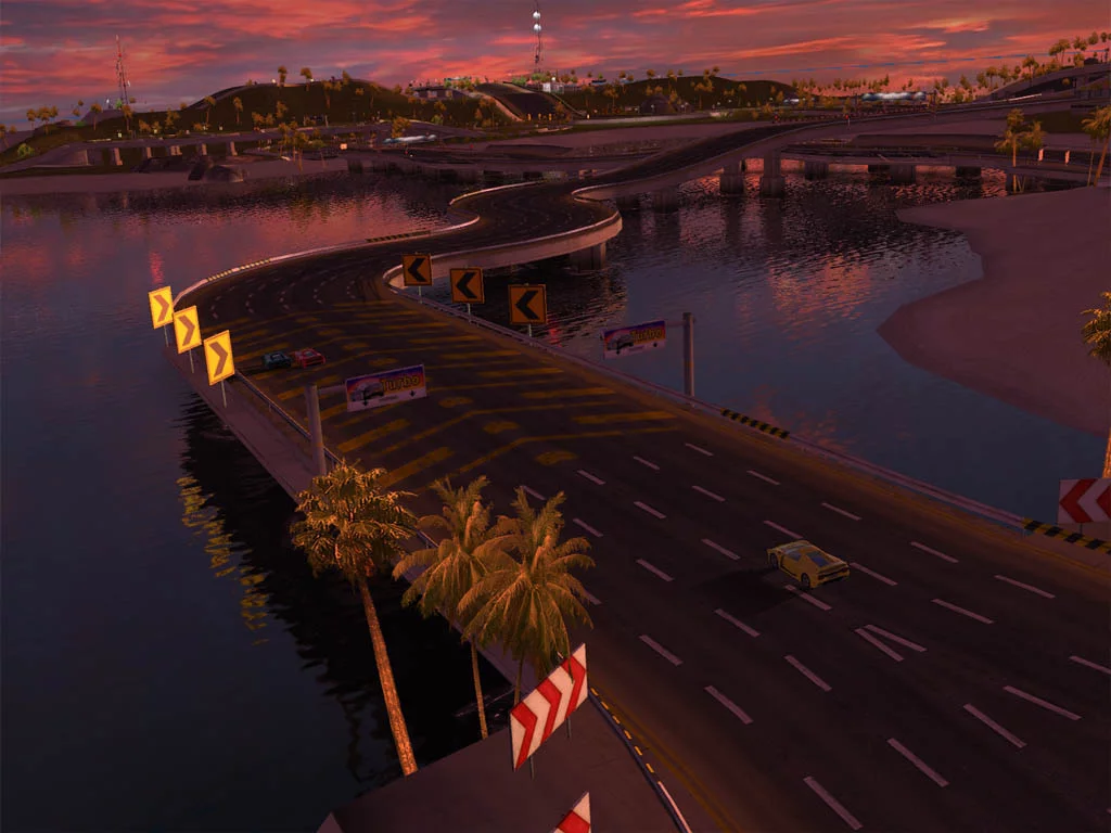 Изображение игры: TrackMania Sunrise