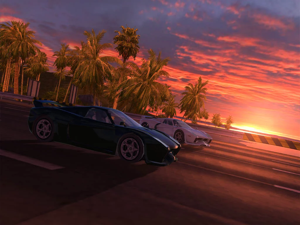 Изображение игры: TrackMania Sunrise
