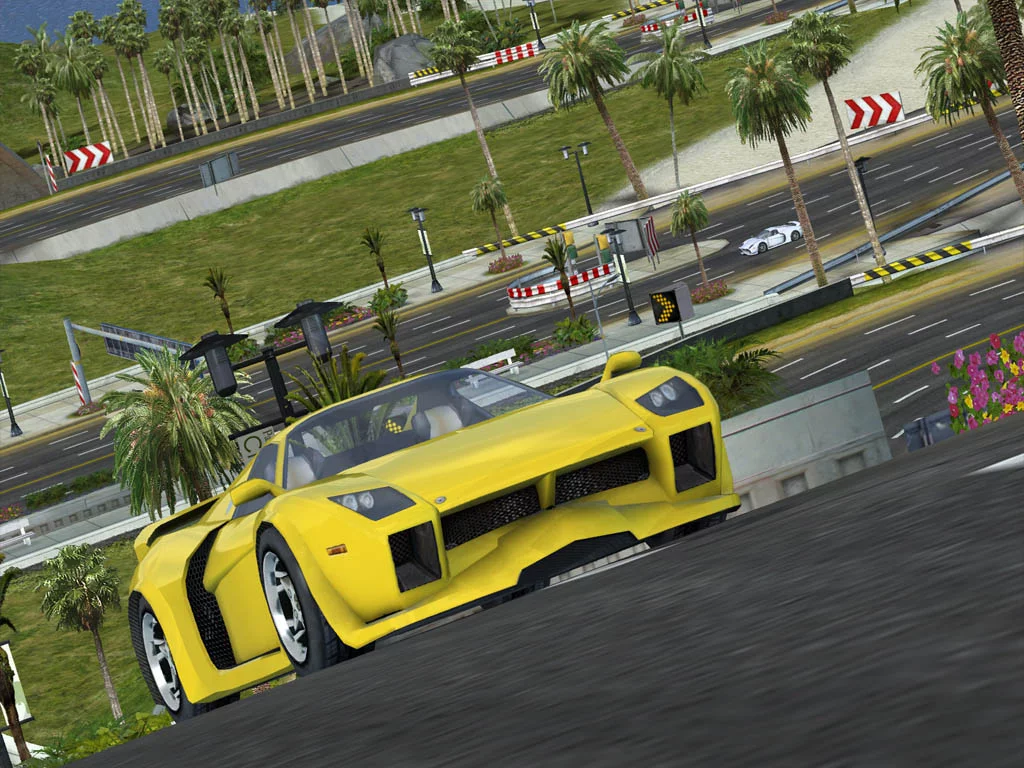 Изображение игры: TrackMania Sunrise