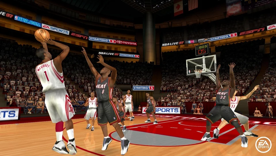 Изображение игры: NBA LIVE 07