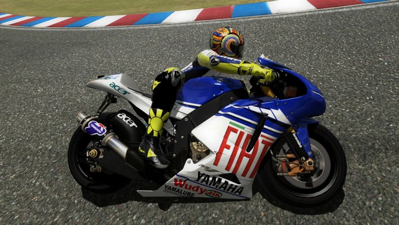 Изображение игры: MotoGP 08