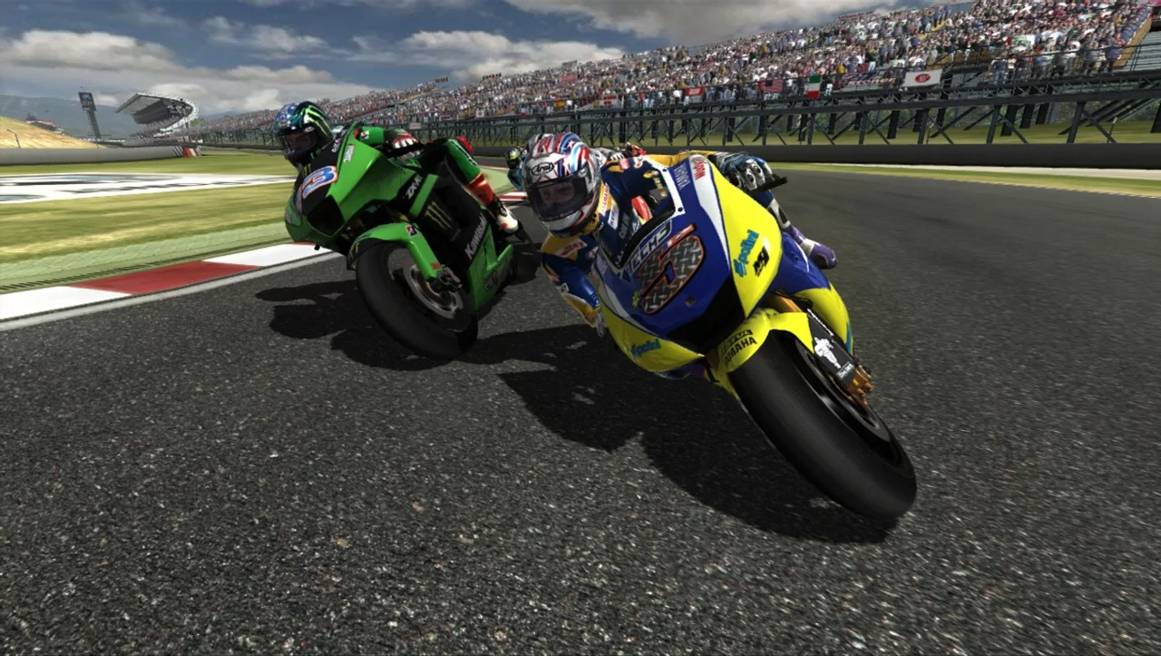 Изображение игры: MotoGP 08