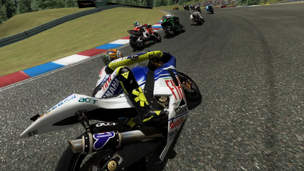 Изображение игры: MotoGP 08