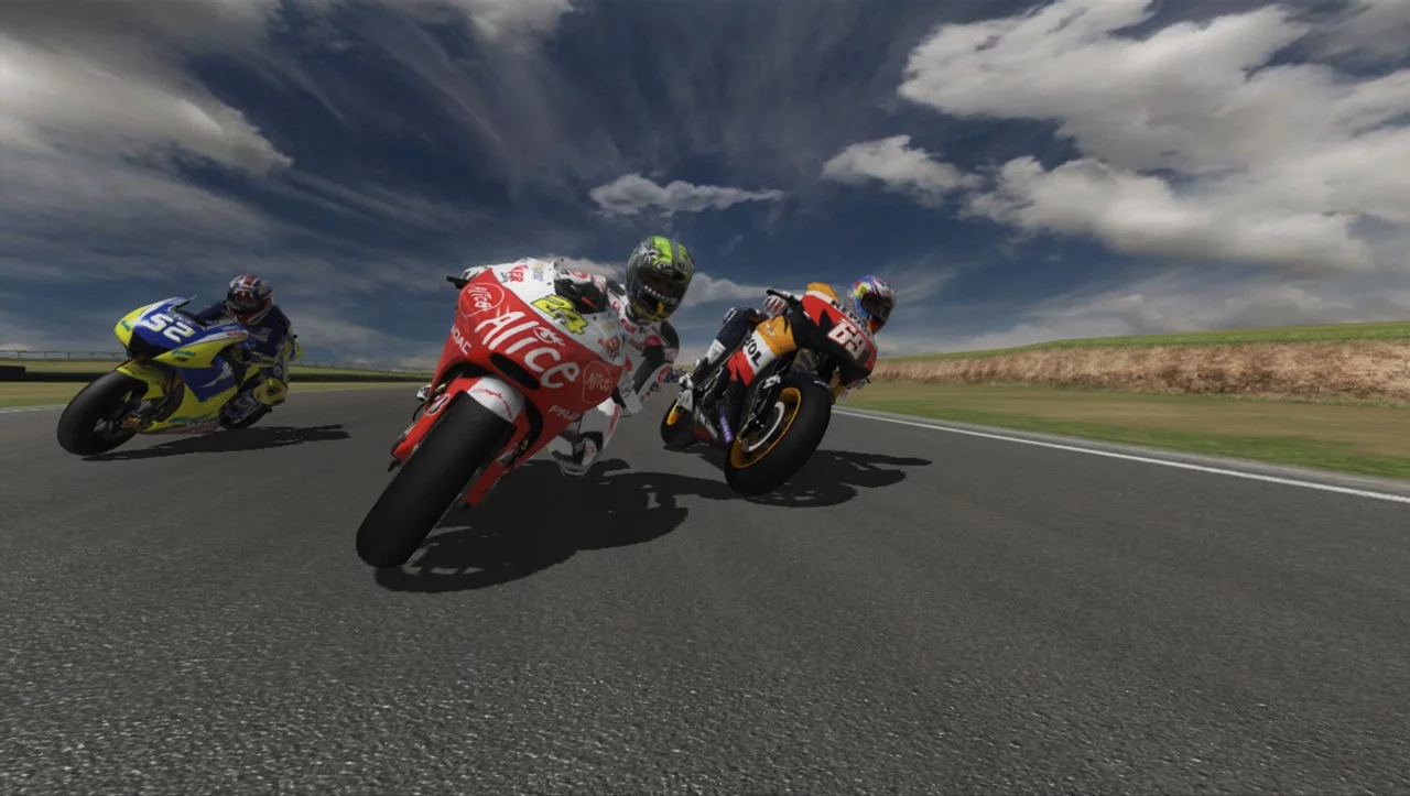 Изображение игры: MotoGP 08