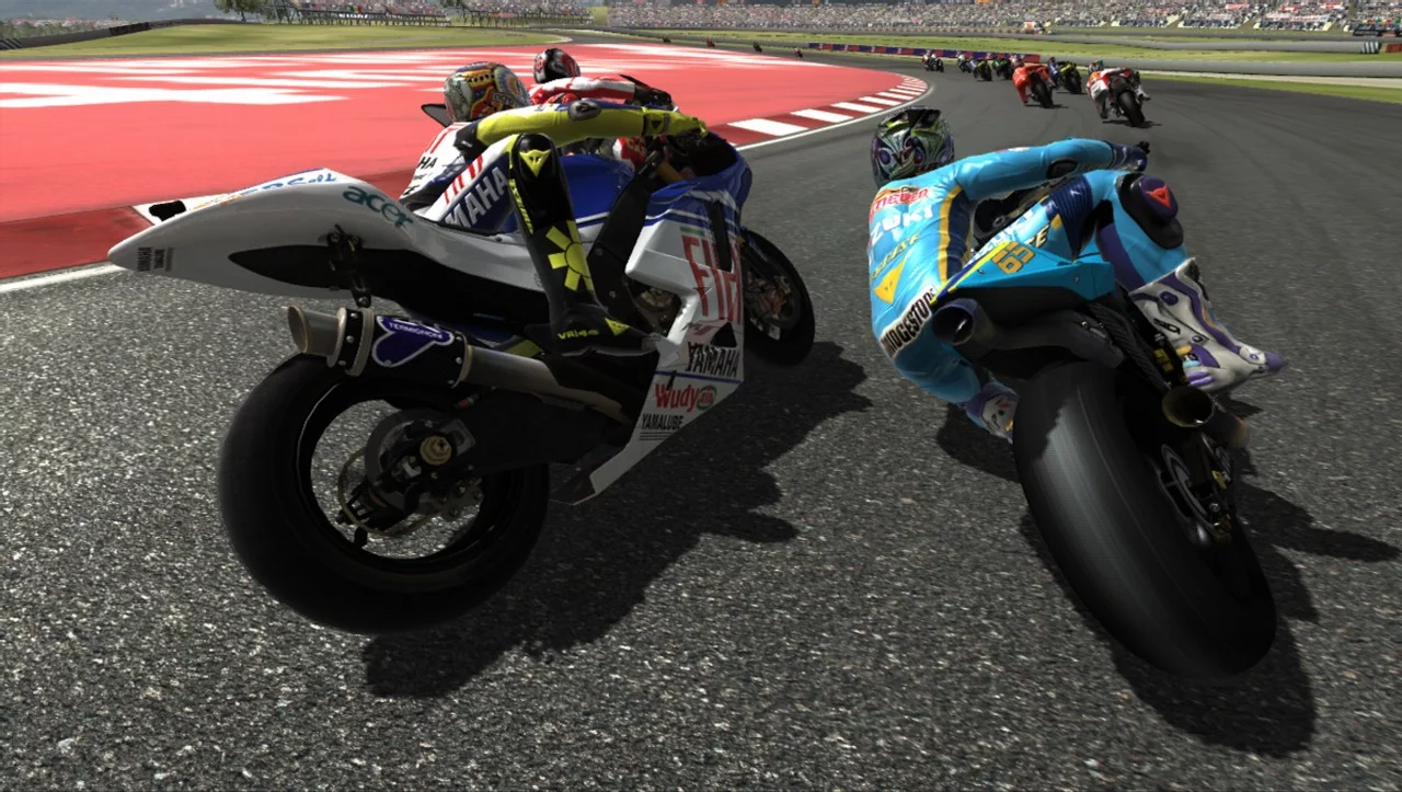 Изображение игры: MotoGP 08