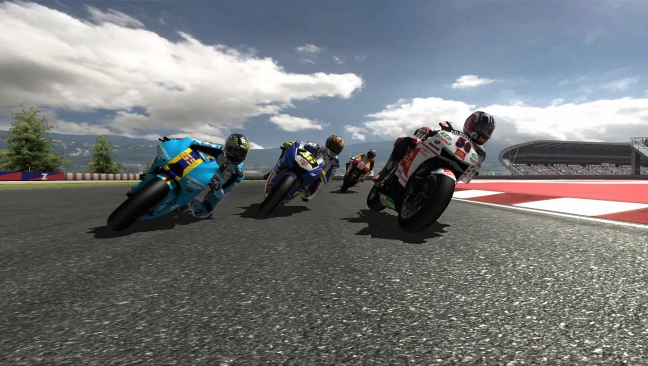 Изображение игры: MotoGP 08