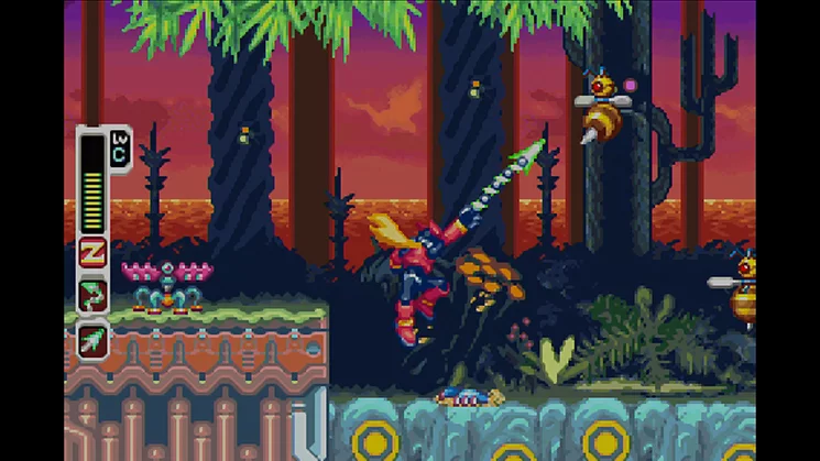 Изображение игры: MEGA MAN ZERO 2 (Wii U)