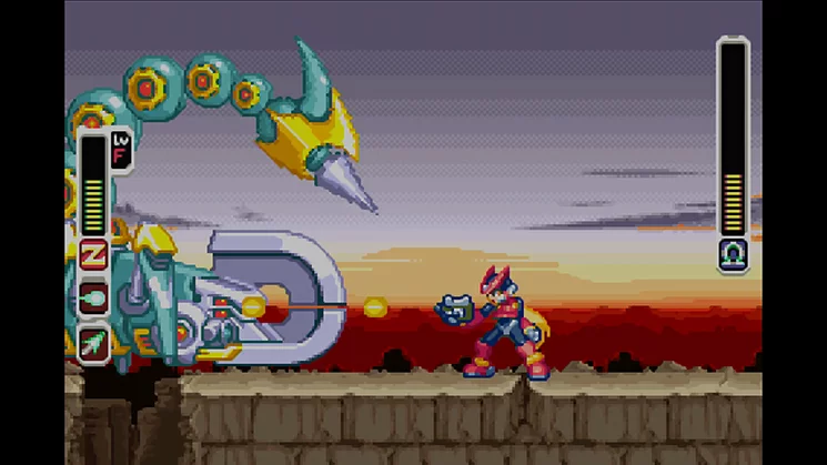 Изображение игры: MEGA MAN ZERO 2 (Wii U)