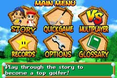 Изображение игры: Mario Golf: Advance Tour