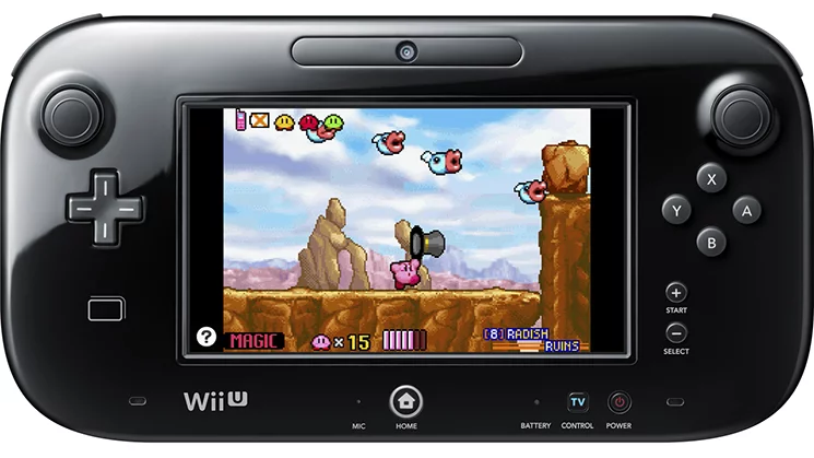 Изображение игры: Kirby & The Amazing Mirror (Wii U)
