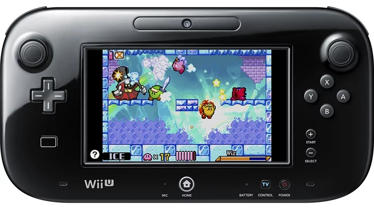 Изображение игры: Kirby & The Amazing Mirror (Wii U)