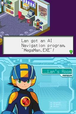 Изображение игры: Rockman.EXE Operate Shooting Star