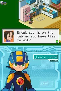 Изображение игры: Rockman.EXE Operate Shooting Star