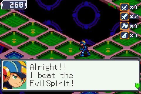 Изображение игры: Mega Man Battle Network 6