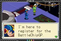 Изображение игры: Mega Man: Battle Chip Challenge