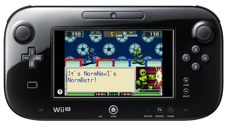 Изображение игры: Mega Man: Battle Chip Challenge (Wii U)