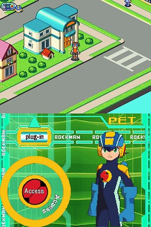 Изображение игры: Mega Man Battle Network 5: Double Team DS