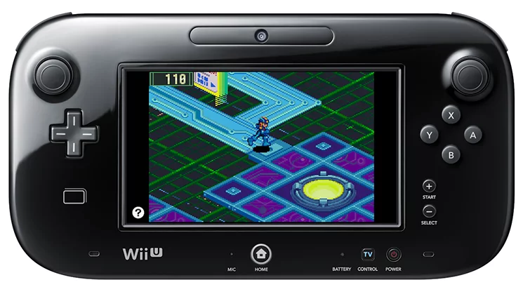 Изображение игры: Mega Man Battle Network 2 (Wii U)