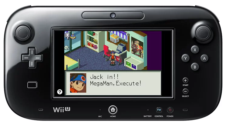 Изображение игры: Mega Man Battle Network 2 (Wii U)