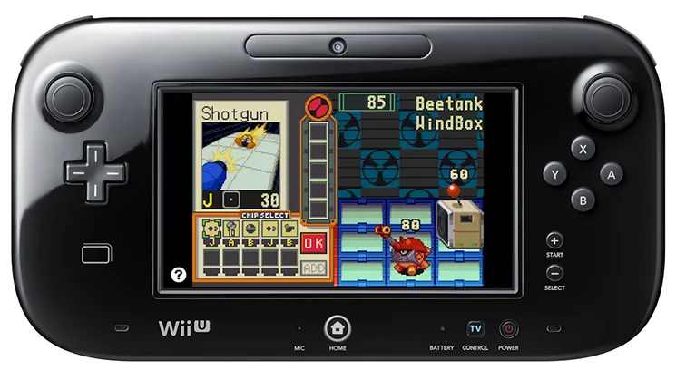 Изображение игры: Mega Man Battle Network 2 (Wii U)
