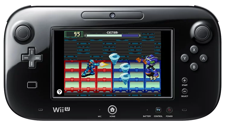 Изображение игры: Mega Man Battle Network 2 (Wii U)