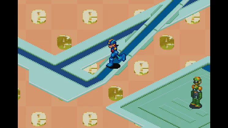 Изображение игры: Mega Man Battle Network (Wii U)