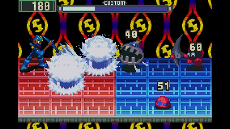 Изображение игры: Mega Man Battle Network (Wii U)