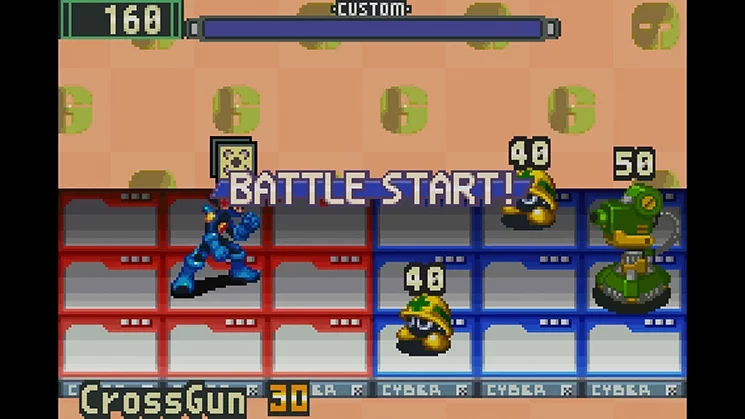 Изображение игры: Mega Man Battle Network (Wii U)