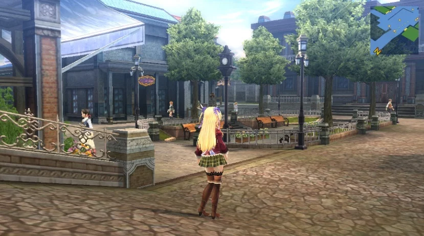 Изображение игры: The Legend of Heroes: Trails in the Flash