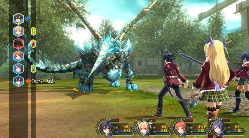 Изображение игры: The Legend of Heroes: Trails in the Flash