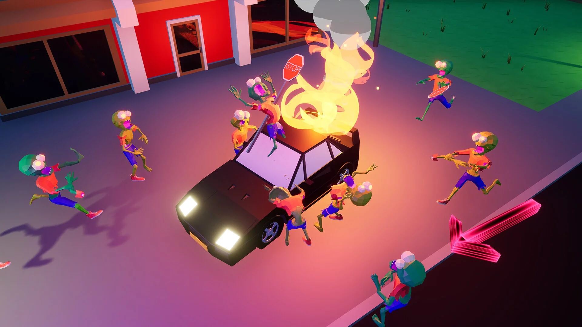 Изображение игры: Burger Zombies