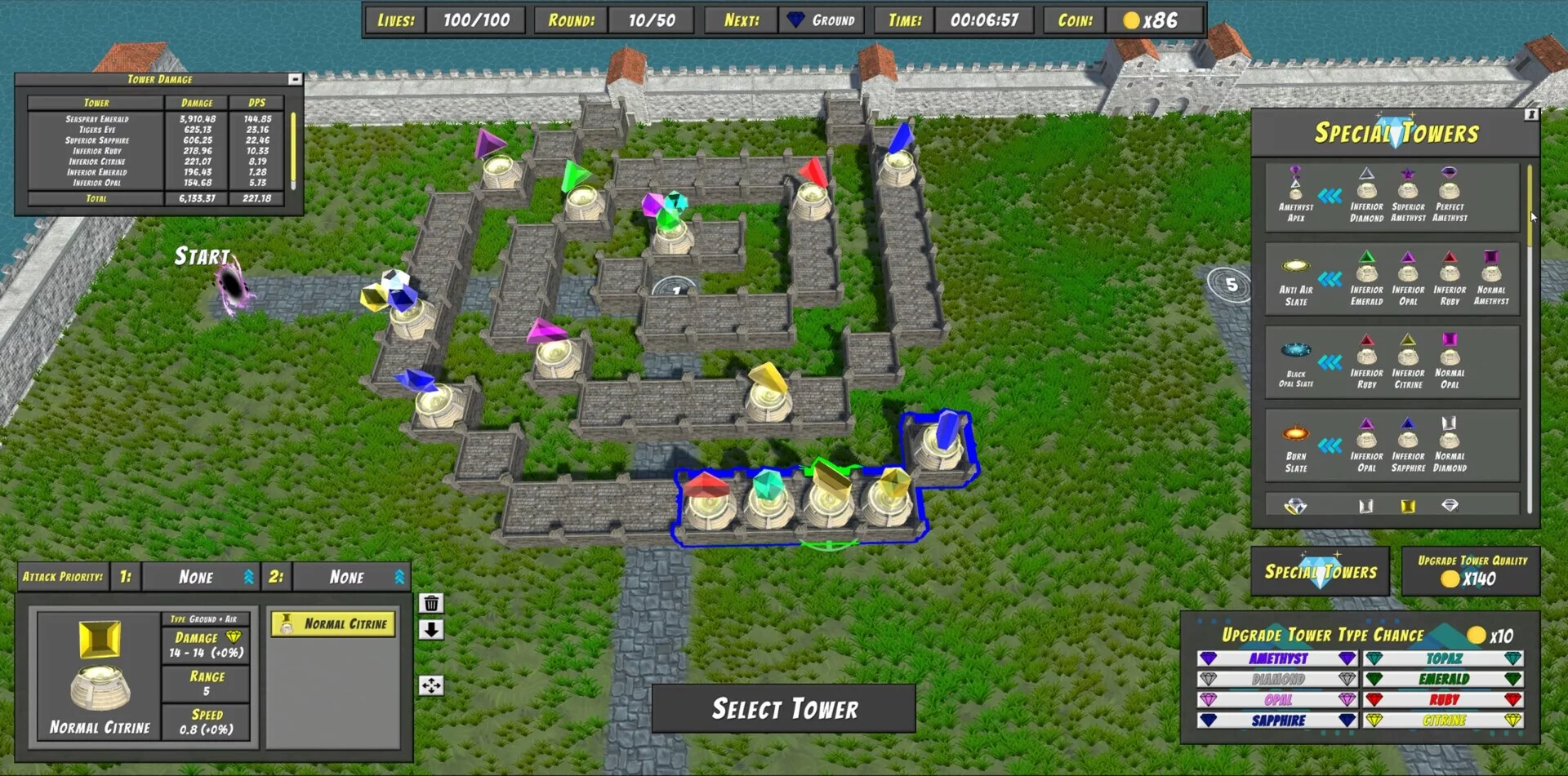 Изображение игры: Gemstone Guardians