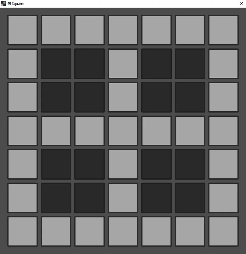 Изображение игры: 49 Squares