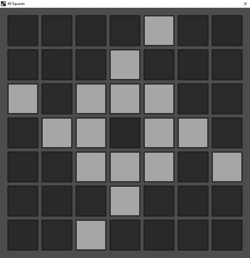 Изображение игры: 49 Squares