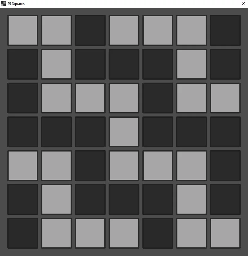 Изображение игры: 49 Squares