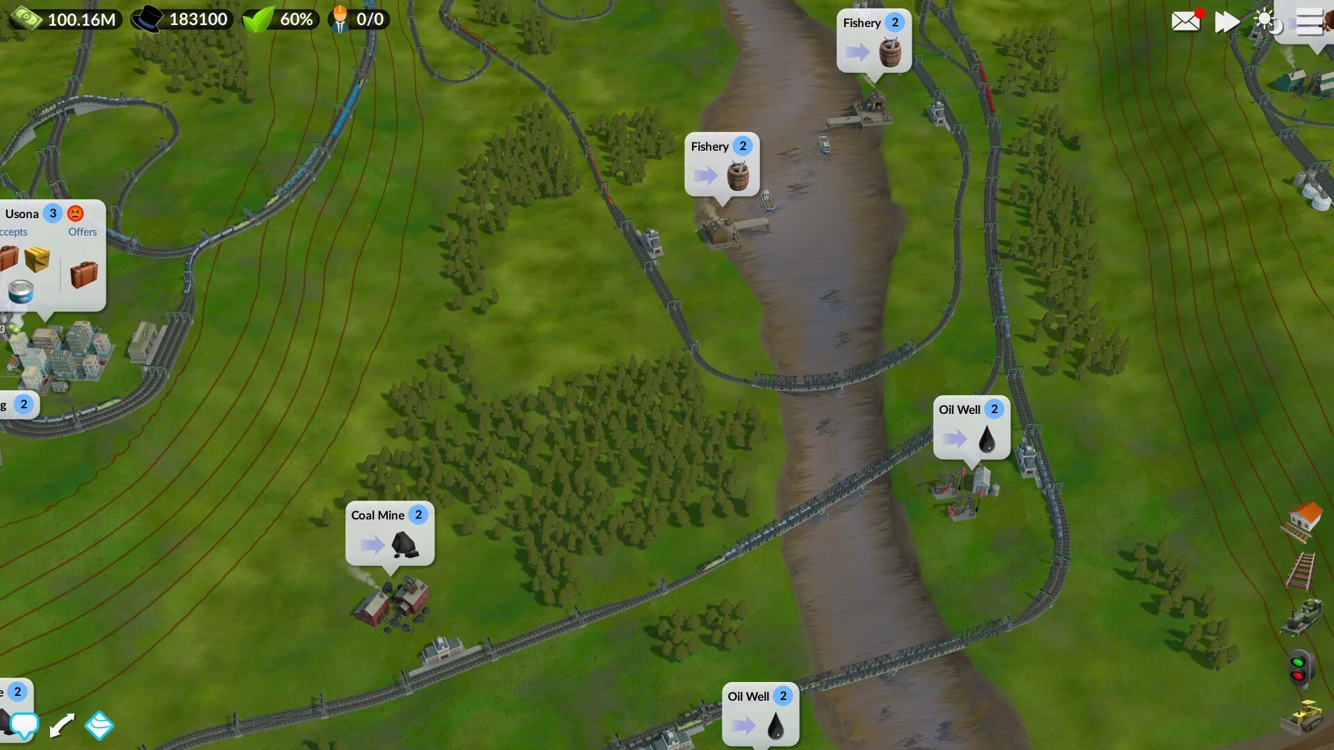 Изображение игры: DeckEleven's Railroads 2